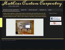 Tablet Screenshot of mathiascarpentry.com